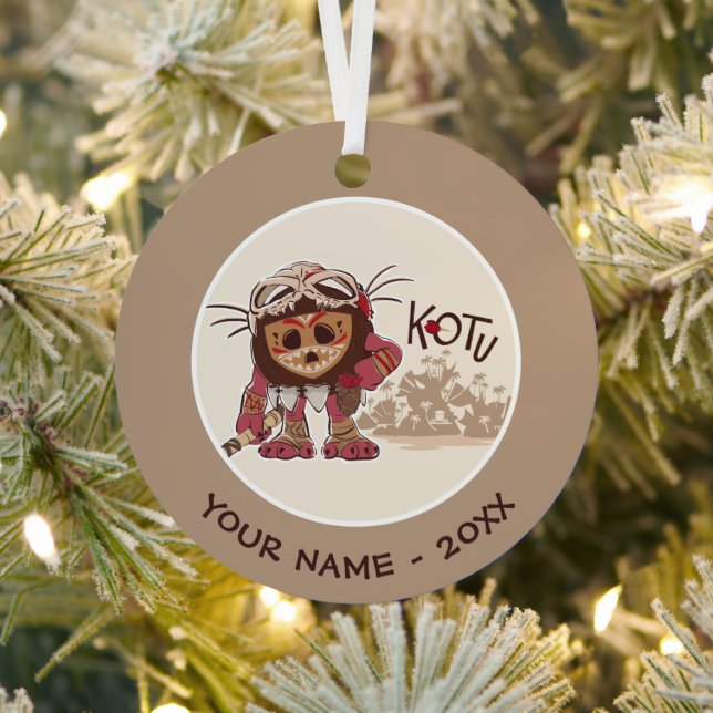 Ornement En Métal Kotu le Kakamora (Insitu)