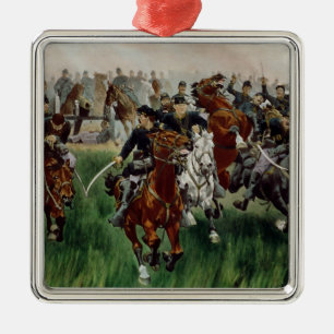 Ornement En Métal La cavalerie, 1895