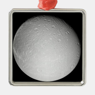 Ornement En Métal La lune Dione de Saturn