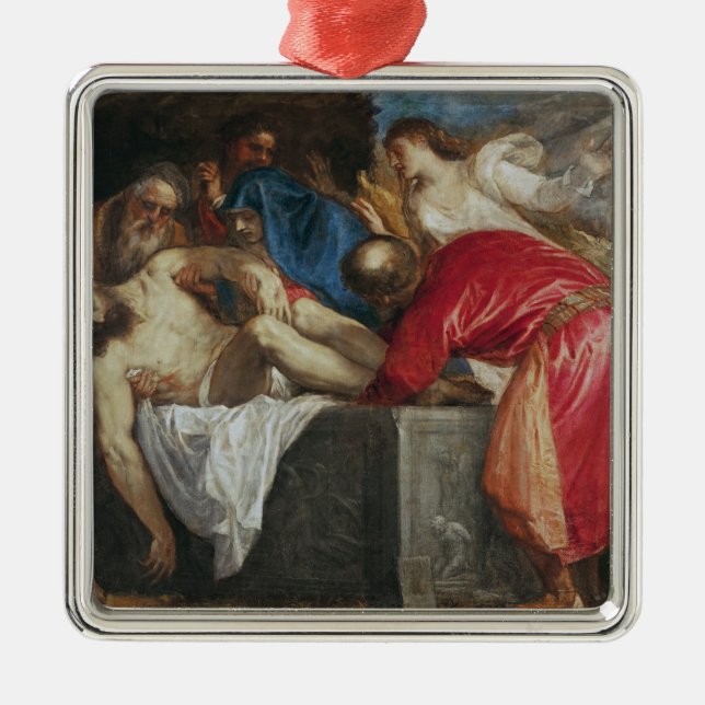 Ornement En Métal La mise au tombeau du Christ, 1559 (Devant)