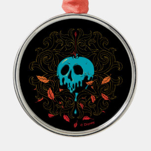 Ornement En Métal La reine du mal   Design Apple crâne