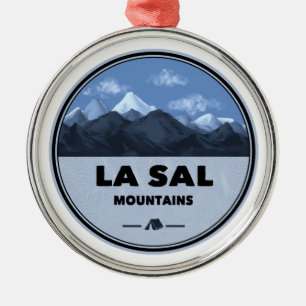 Ornement En Métal La Sal Mountains Utah Camping