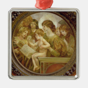 Ornement En Métal La Vierge des anges