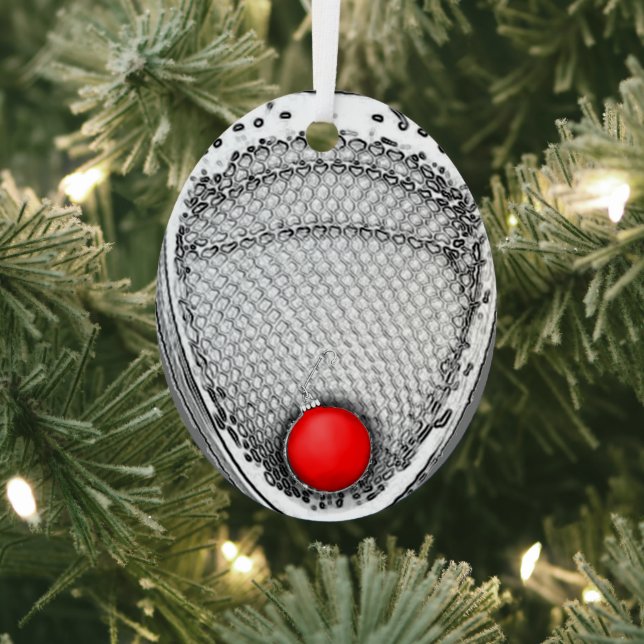Ornement En Métal Lacrosse Goalie Collectif (Insitu)