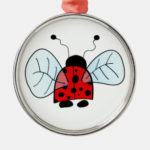 Ornement En Métal Ladybird