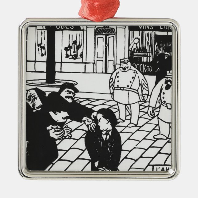 Ornement En Métal L'anarchiste, 1892 (Devant)