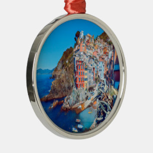 Ornement En Métal ldp RIOMAGGIORE - Cinque Terre -