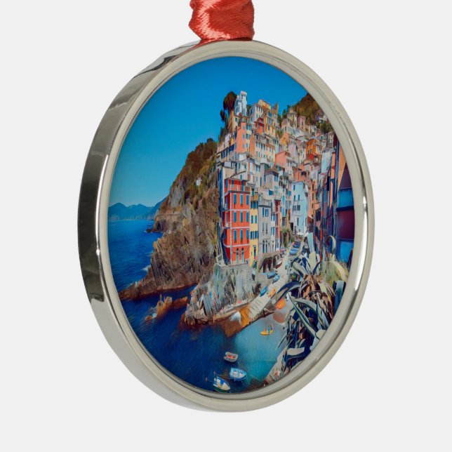 Ornement En Métal ldp RIOMAGGIORE - Cinque Terre - (Droite)