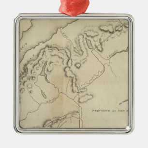 Ornement En Métal Le Canada supérieur et inférieur