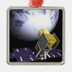 Ornement En Métal Le concept de l'artiste de la glace, nuage