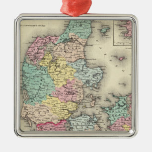 Ornement En Métal Le Danemark 11