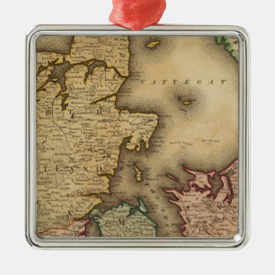 Ornement En Métal Le Danemark 2