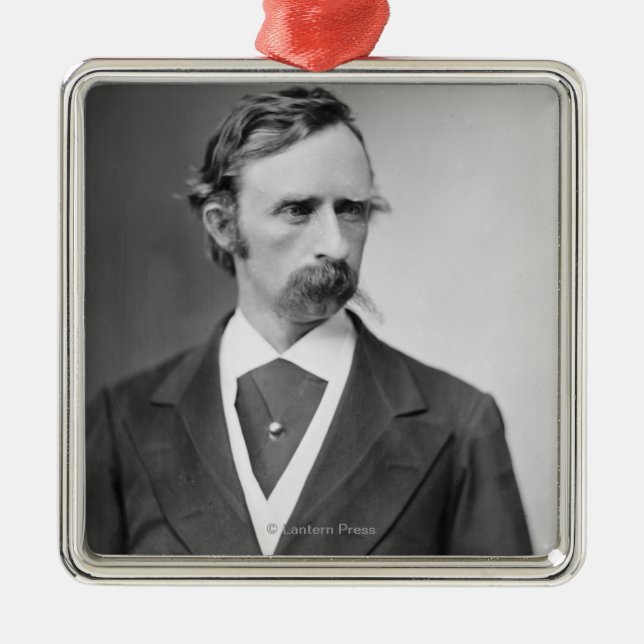 Ornement En Métal Le Général George Custer (Devant)