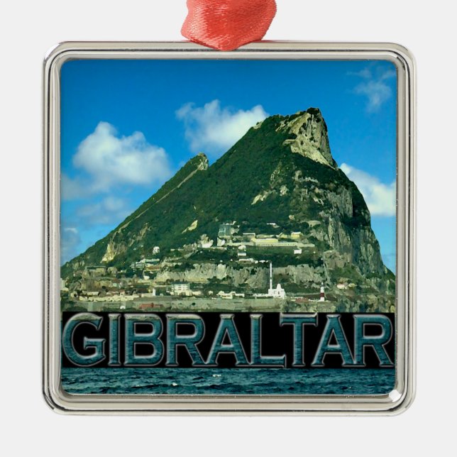 Ornement En Métal Le Gibraltar (Devant)