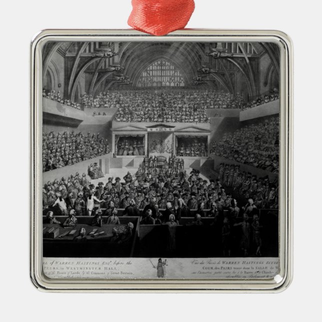 Ornement En Métal Le procès des terriers Hastings (Devant)