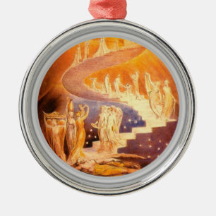 Ornement En Métal Le rêve de Jacob par William Blake