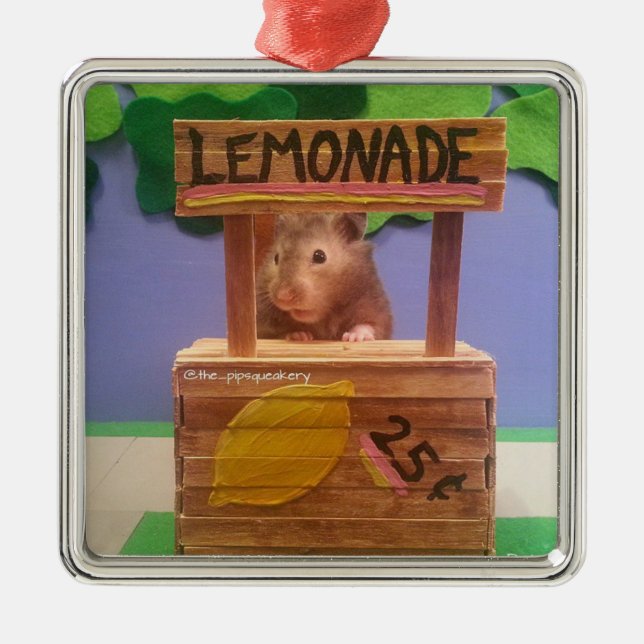 Ornement En Métal Le stand de limonade de Baloo (Devant)