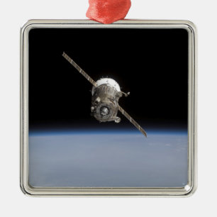 Ornement En Métal Le vaisseau spatial de Soyuz TMA-11 au-dessus du