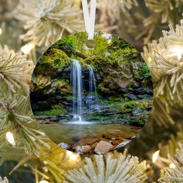 Ornement En Métal Les cascades | Parc national de Smokey Mountain (Insitu)