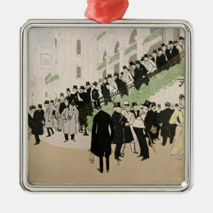 Ornement En Métal L'escalier de tribune