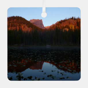 Ornement En Métal Lever du soleil au lac Nymph I
