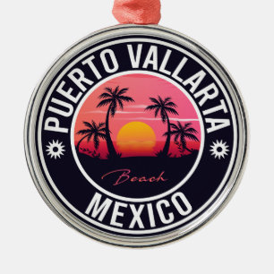 Ornement En Métal L'île de Puerto Vallarta au Mexique. Playa mexicai