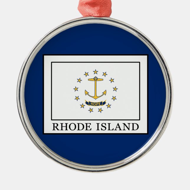 Ornement En Métal L'île Rhode (Devant)