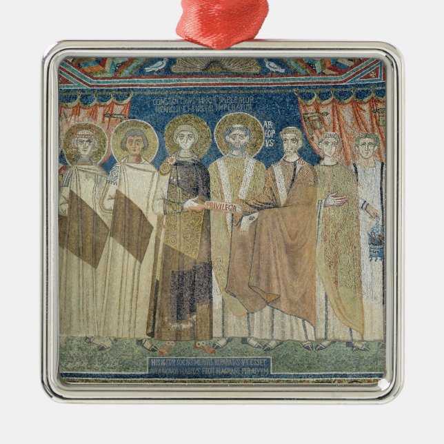 Ornement En Métal L'immunité d'impôts de concessions de Constantine (Devant)