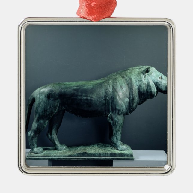 Ornement En Métal Lion, 1904 (Devant)