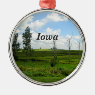 Ornement En Métal L'Iowa