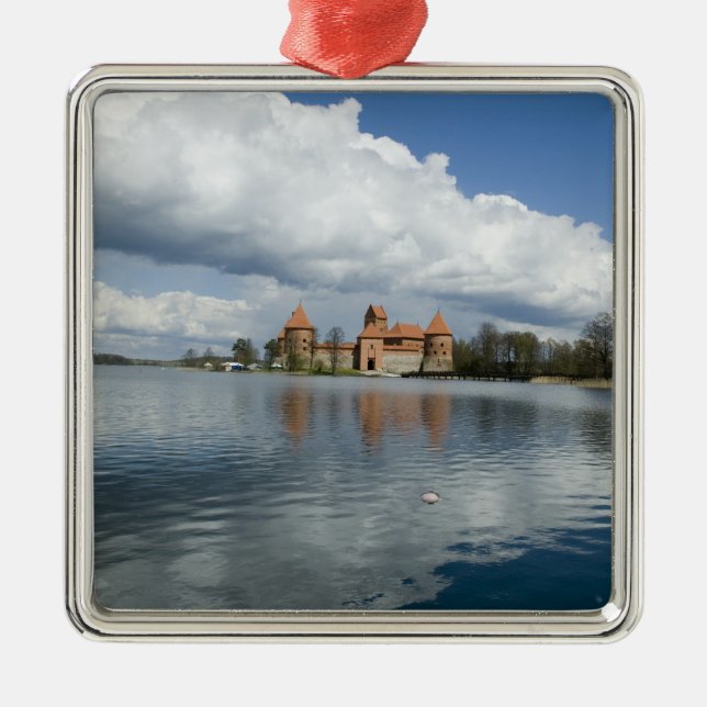 Ornement En Métal Lituanie, Trakai. Château d'Island (Devant)