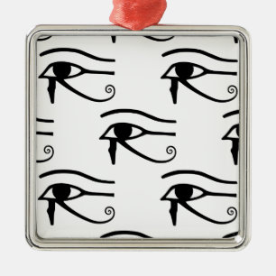 Ornement En Métal L'Oeil Du Motif Horus