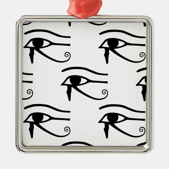 Ornement En Métal L'Oeil Du Motif Horus (Devant)