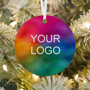 Ornement En Métal Logo professionnel personnalisé Code QR Modèle sim