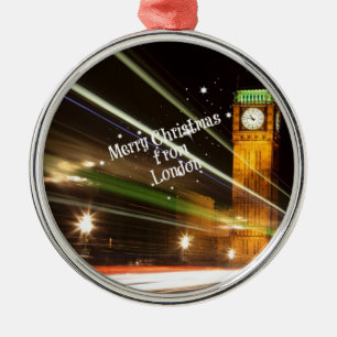 Ornement En Métal Londres - Big Ben Christmas