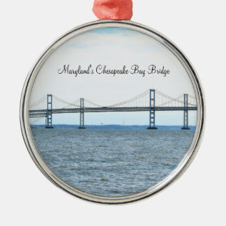 Ornement En Métal L'ornement du pont Chesapeake Bay du Maryland