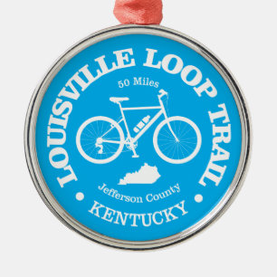 Ornement En Métal Louisville Loop (vélo)