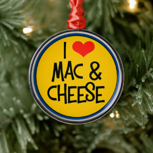 Ornement En Métal Mac n Cheese Magnet