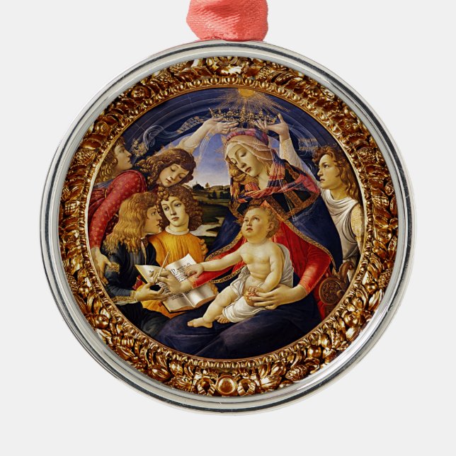 Ornement En Métal Madonna del Magnificat (Devant)
