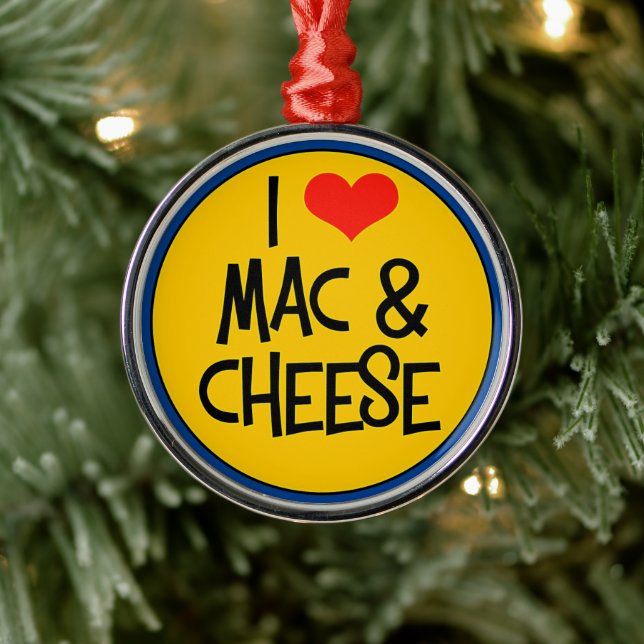Ornement En Métal Magnet de fromage Mac n (Arbre)