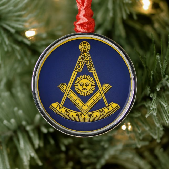 Ornement En Métal Maître passé Freemason maçonnerie maçonnique (Arbre)