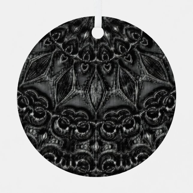 Ornement En Métal Mandala (Recto)