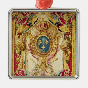 Ornement En Métal Manteau des bras de la famille royale française