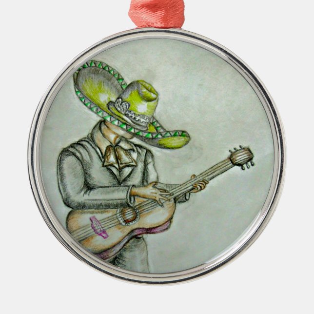 Ornement En Métal mariachi (Devant)