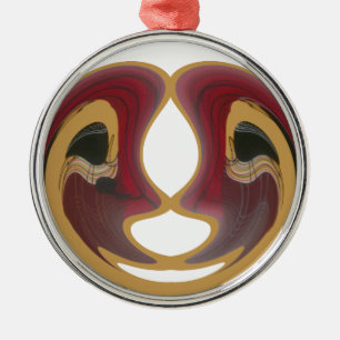 Ornement En Métal Masai Tribal Whirt Art Imprimer