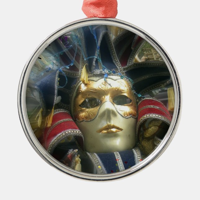 Ornement En Métal Mascarade des couleurs (Devant)