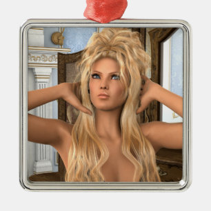 Ornement En Métal Matin vintage