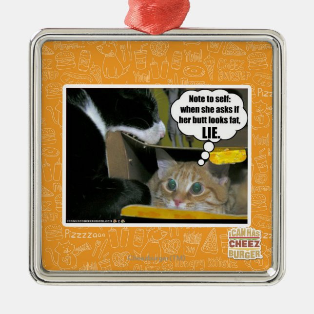 ORNEMENT EN MÉTAL MENSONGE (Devant)