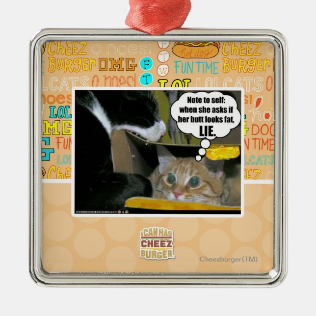 ORNEMENT EN MÉTAL MENSONGE (Devant)