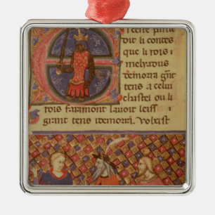 Ornement En Métal MERLIN tutoring Arthur